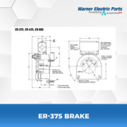 375-Brake-Warnerelectricparts-ER-Series-ER-Electrically-Released-Diagram