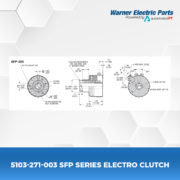 5103-271-003-SFP-Series-Electro-Clutch-Clutch&Brake-Warnerelectricparts-Shaft-Mounted-Diagram