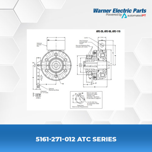 5161-271-012-ATC-Series-Clutch&Brake-Warnerelectricparts-ATC-Series-Clutch-Diagram