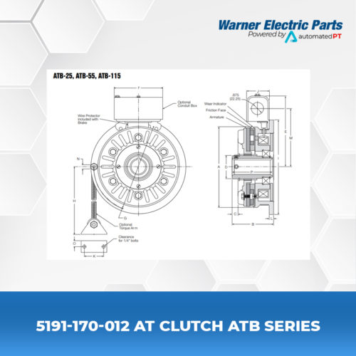 5191-170-012-AT-Clutch-ATB-Series-Clutch&Brake-Warnerelectricparts-ATB-Series-Clutch-Diagram