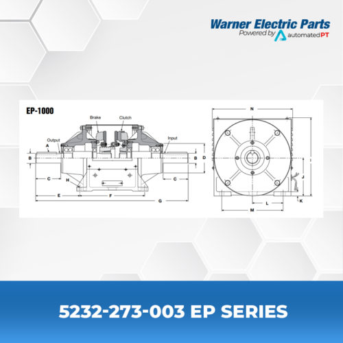 5232-273-003-Warnerelectricparts-EP-Series-Electro-Pack-Series-Diagram
