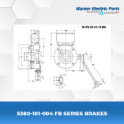 5380-101-004-FB-Series-Brakes-Clutch&Brake-Warnerelectricparts-FB-Series-FB-Electrically-Released-Diagram