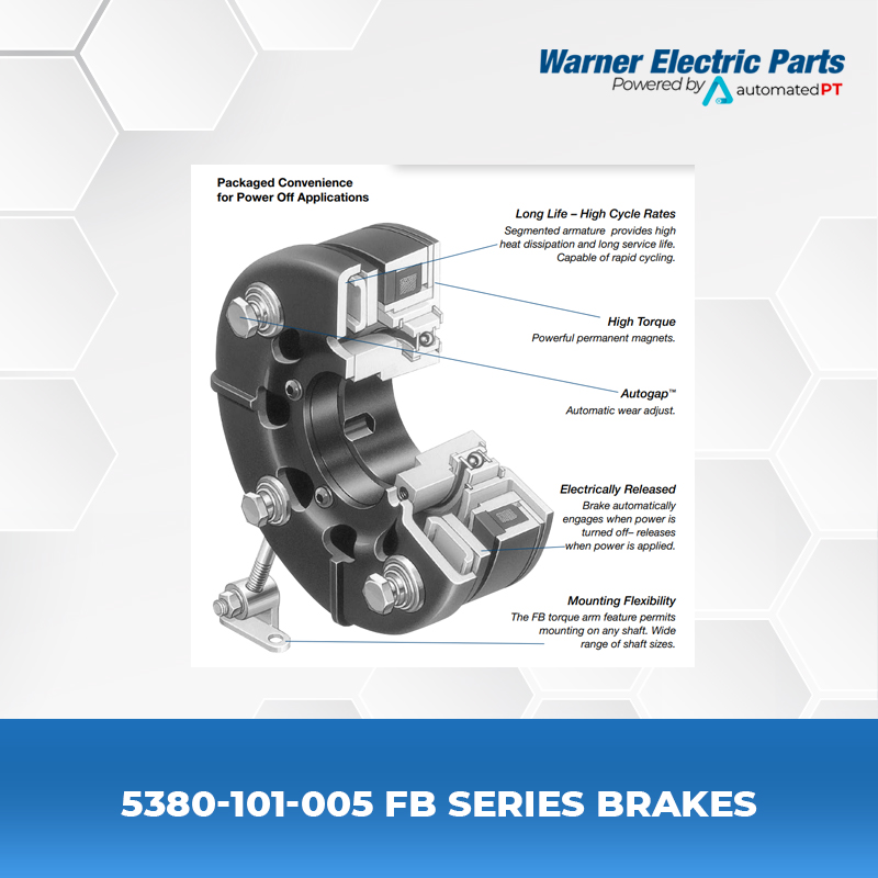 Warner Electric 5380-101-005 FB Series Brakes