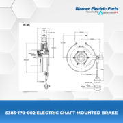5383-170-002-Electric-Shaft-Mounted-Brake-Clutch&Brake-Warnerelectricparts-Shaft-Mounted-Diagram