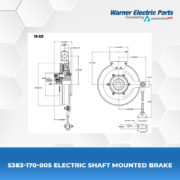 5383-170-005-Electric-Shaft-Mounted-Brake-Clutch&Brake-Warnerelectricparts-Shaft-Mounted-Diagram