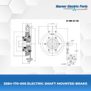 5384-170-005-Electric-Shaft-Mounted-Brake-Clutch&Brake-Warnerelectricparts-Shaft-Mounted-Diagram