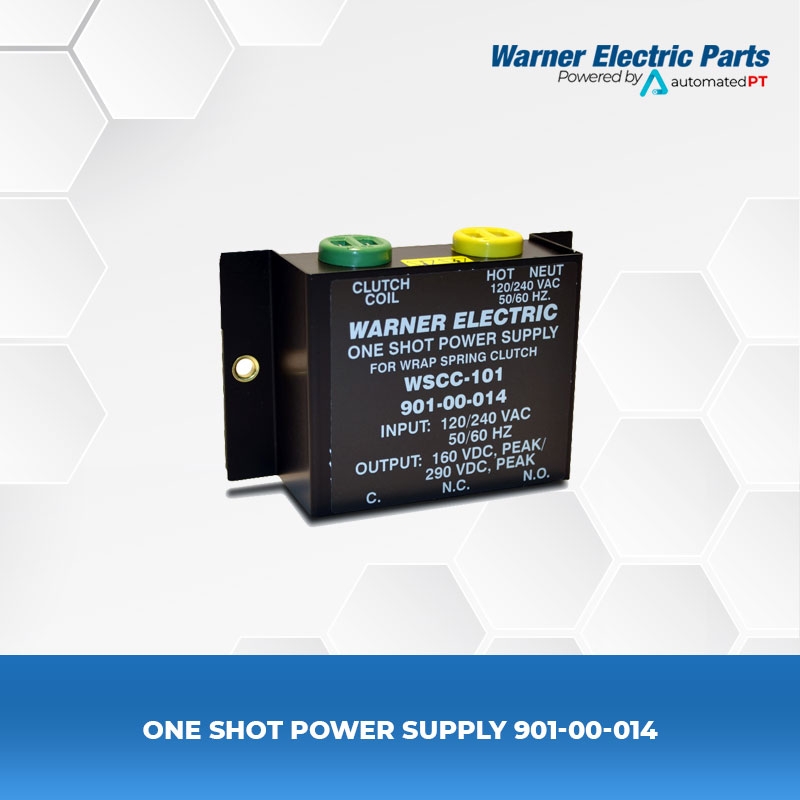 Eller enten Intrusion bestøve One Shot Power Supply 901-00-014 | Warner Electric Parts