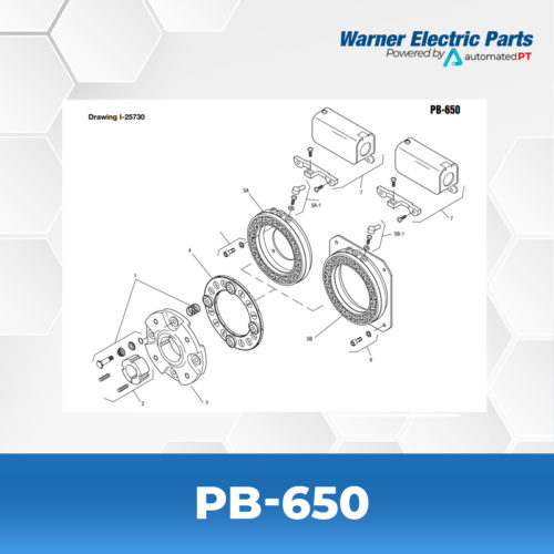 PB-650-Warnerelectricparts-Customdesign-PBSeries-Diagram-Drawing