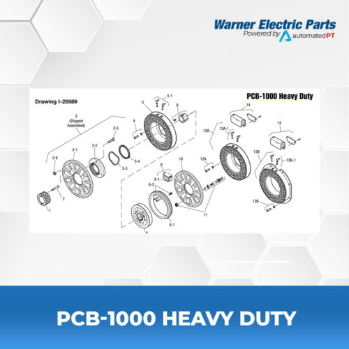 PCB-1000-Heavy-Duty-Warnerelectricparts-Customdesign-PCBSeries-Drawing