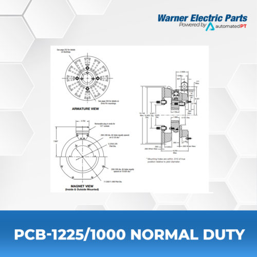 PCB-1225-1000-Normal-Duty-Warnerelectricparts-Customdesign-PCBSeries-Diagram