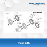 PCB-825-Warnerelectricparts-Customdesign-PCBSeries-Drawing