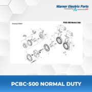 PCBC-500-Normal-Duty-Warnerelectricparts-Customdesign-PCBCSeries-Drawing
