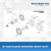 SF-1225-Flange-Mounted-Heavy-Duty-Warnerelectricparts-Customdesign-SFSeries-Drawing