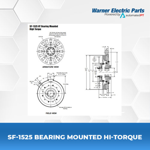SF-1525-Bearing-Mounted-Hi-Torque-Warnerelectricparts-Customdesign-SFSeries-Diagram