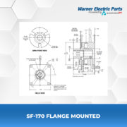SF-170-Flange-Mounted-Warnerelectricparts-Customdesign-SFSeries-Diagram
