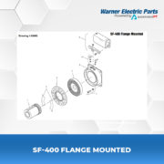 SF-400-Flange-Mounted-Warnerelectricparts-Customdesign-SFSeries-Drawing