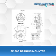 SF-500-Bearing-Mounted-Warnerelectricparts-Customdesign-SFSeries-Diagram