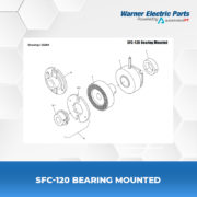 SFC-120-Bearing-Mounted-Warnerelectricparts-Customdesign-SFCSeries-Drawing