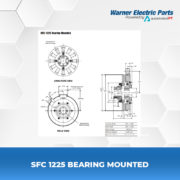 SFC-1225-Bearing-Mounted-Warnerelectricparts-Customdesign-SFCSeries-Diagram