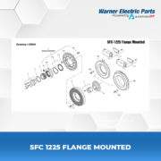 SFC-1225-Flange-Mounted-Warnerelectricparts-Customdesign-SFCSeries-Drawing