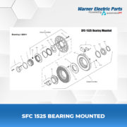 SFC-1525-Bearing-Mounted-Warnerelectricparts-Customdesign-SFCSeries-Drawing