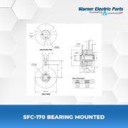 SFC-170-Bearing-Mounted-Warnerelectricparts-Customdesign-SFCSeries-Diagram