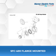 SFC-400-Flange-Mounted-Warnerelectricparts-Customdesign-SFCSeries-Drawing