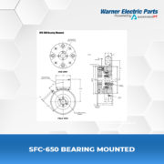 SFC-650-Bearing-Mounted-Warnerelectricparts-Customdesign-SFCSeries-Diagram
