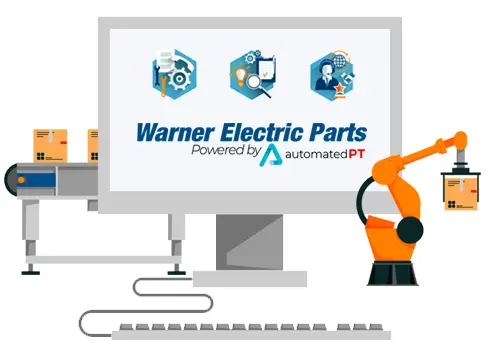 Warner Electric Parts feature Logo